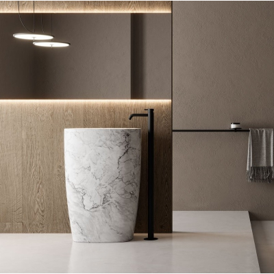 Nic Design Stones Milk  раковина підлогова мармур
