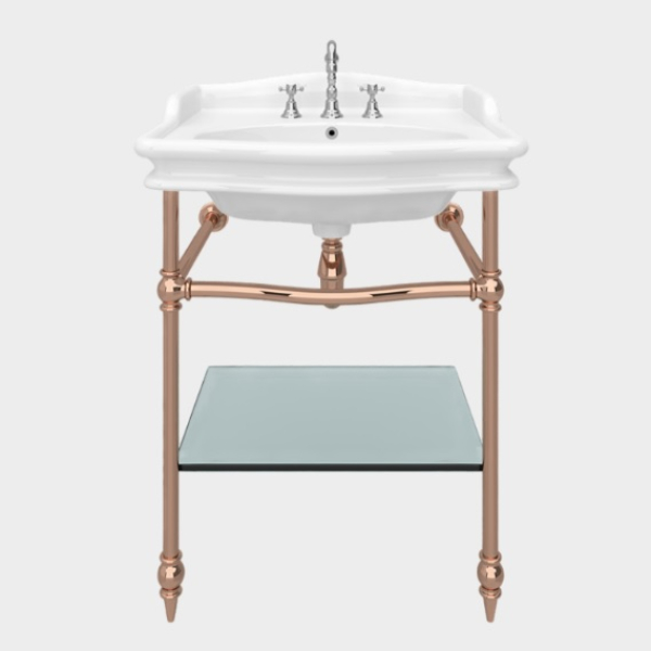Gentry Home Coventry раковина з консоллю 65см