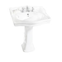 Gentry Home Coventry раковина на колоні 65 см