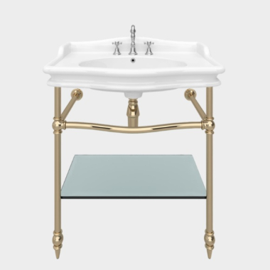 Gentry Home Coventry раковина з консоллю 86см