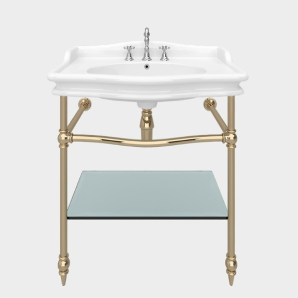 Gentry Home Coventry раковина з консоллю 86см