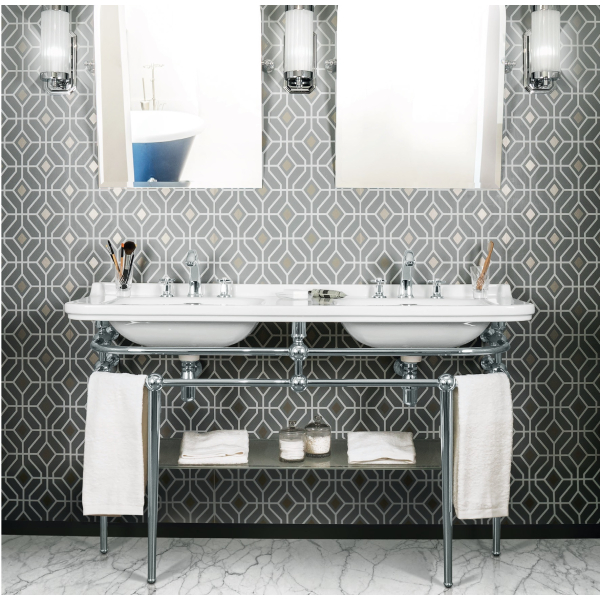 Gentry Home Cezanne раковина з консоллю 150 см