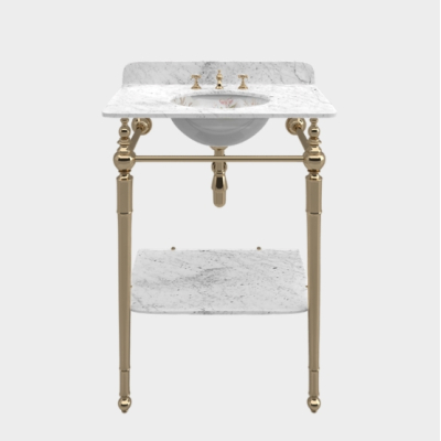 Gentry Home Ophelia раковина з консоллю 65см