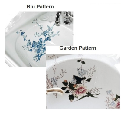 Gentry Home Ophelia раковина з консоллю 150 см