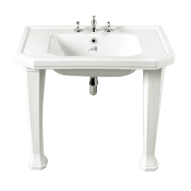 Gentry Home Claremont раковина на колонах 92 см