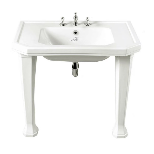 Gentry Home Claremont раковина на колонах 92 см