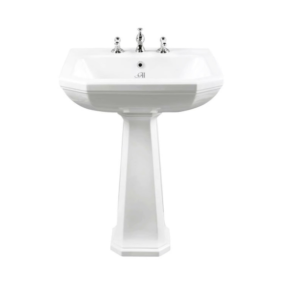Gentry Home Claremont раковина на колоні 70 см