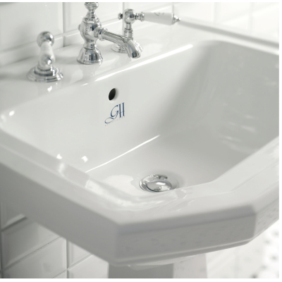 Gentry Home Claremont раковина на колоні 92см