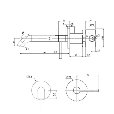 Quadro Design FFQT змішувач для раковини 21 10T