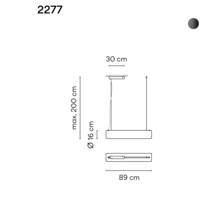 Vibia Guise Pendant світильник 2277