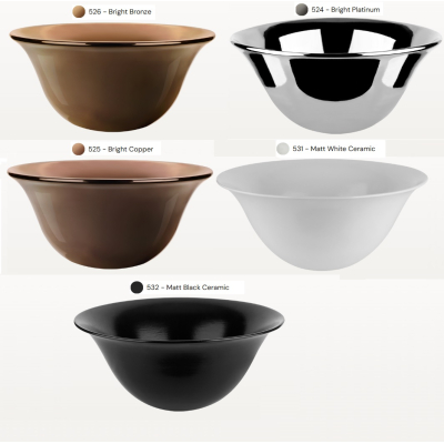 Gessi Goccia раковина накладна 40 см (39100)