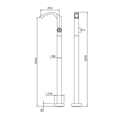 Treemme 3M Arche змішувач для раковини 2414