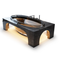 Ammonitum Suisse Crystal&Wood дерев`янная ванна 