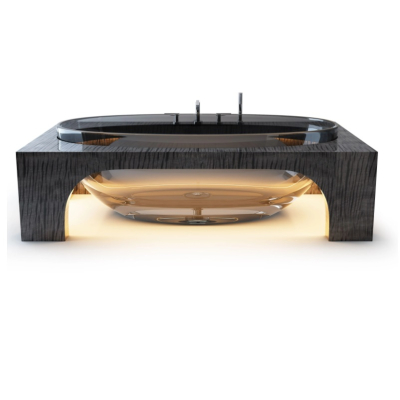 Ammonitum Suisse Crystal&Wood дерев`янная ванна 