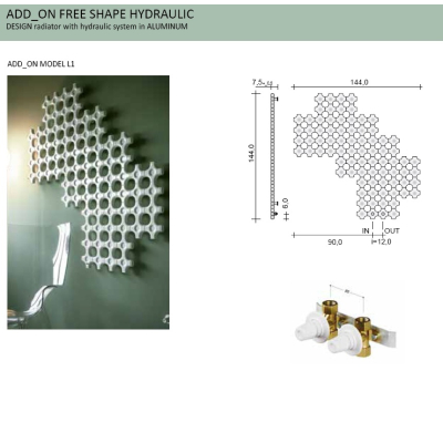 Tubes Add On Free Shape радіатор водяний