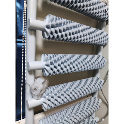 Terma Ribbon T полотенцесушарка комбінована блакитна