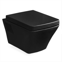 Volle TEO black унитаз консольний
