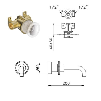 Stella Charm змішувач для раковини 3868