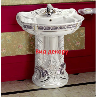 Modellazione Ala Majesty унітаз з біде в комплекті декорований