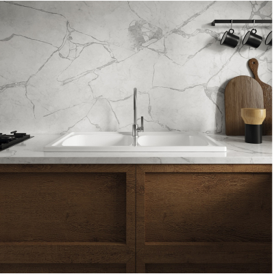 Galassia Kitchen Sinks Genius кухонна мийка подвійна 86 см