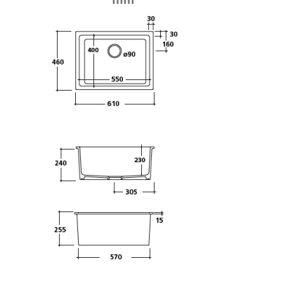 Galassia Kitchen Sinks Dual кухонна мийка 5123