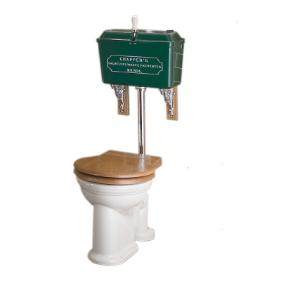 Thomas Crapper унітаз із середнім бачком 