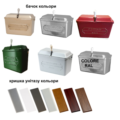 Thomas Crapper унітаз із середнім бачком 