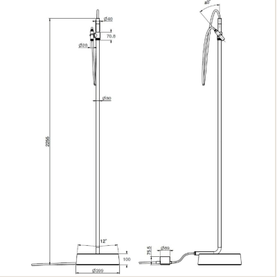 Fima Carco Frattini Outdoor Ingiro вуличний душ  F5972