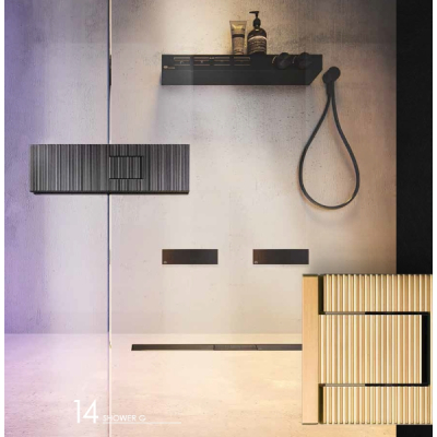 Gessi Shower G Swing System Diamanto кріплення на душове скло 67606