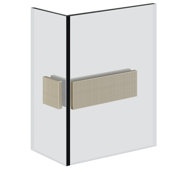 Gessi Shower G Swing System Rigato кріплення на душове скло 67507