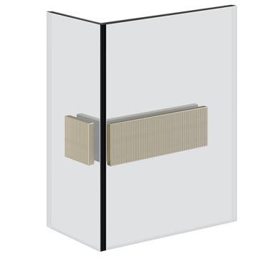 Gessi Shower G Swing System Rigato кріплення на душове скло 67507