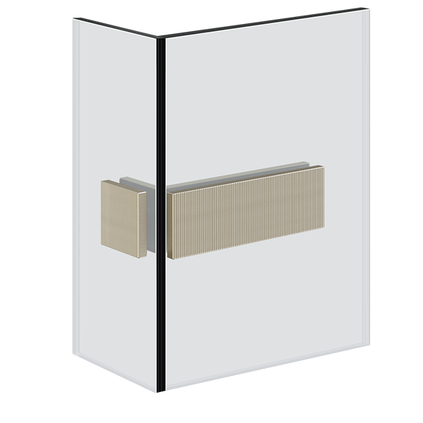 Gessi Shower G Swing System Rigato кріплення на душове скло 67507