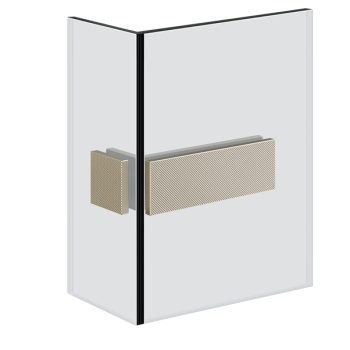 Gessi Shower G Swing System Rigato кріплення на душове скло 67607