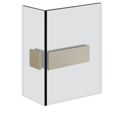 Gessi Shower G Swing System Rigato кріплення на душове скло 67607
