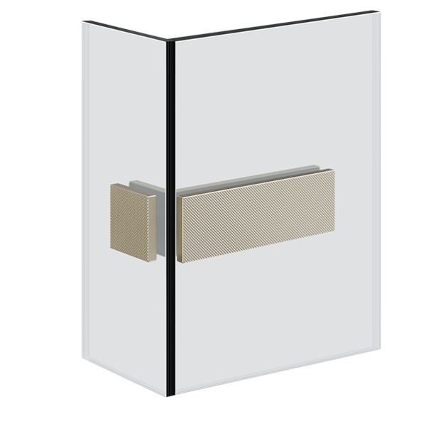 Gessi Shower G Swing System Rigato кріплення на душове скло 67607