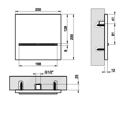 Gessi Shower каскад 20295