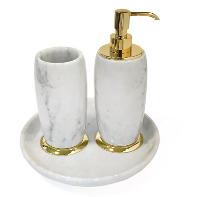 Контейнер для паперу 3SC Treesseci - Elegance Marble золото