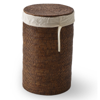 Кошик для білизни Décor Walther - BASKET WB SMALL ротанг темний Кошик для білизни Décor Walther - BASKET WB SMALL ротанг темний