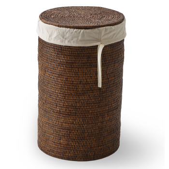 Кошик для білизни Décor Walther - BASKET WB SMALL ротанг темний