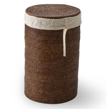 Кошик для білизни Décor Walther - BASKET WB SMALL ротанг темний