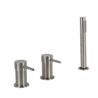 Змішувач для ванни Fima Carlo Frattini - Spillo Steel F3074INOX Змішувач для ванни Fima Carlo Frattini - Spillo Steel F3074INOX