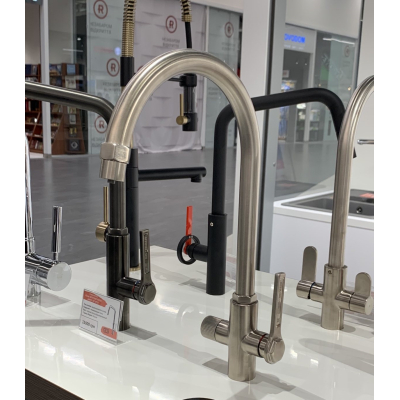 GESSI Kitchen OFFICINE Змішувач для кухні з функцією фільтрованої води 60057#149