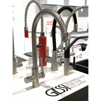 GESSI Kitchen OFFICINE Змішувач для кухні з функцією фільтрованої води 60057#149