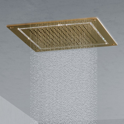 Maier - Hydrotherapy Душова лійка 38*38 золото swarovski