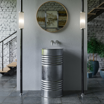 ARTWORK Barrel умивальник окремий колір Ruggine
