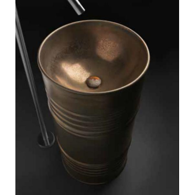 ARTWORK Barrel умивальник окремий колір Ruggine