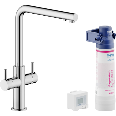NOBILI FILTERED WATER Змішувач для кухні з фільтованою водою, хром AQ93823/3VCR