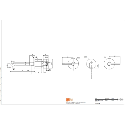 Quadro Design FFQT змішувач для раковини 2110V