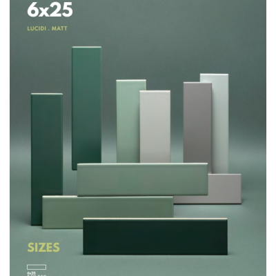 Ce.Si ceramica I Classici 6X25 плитка для стін та підлоги