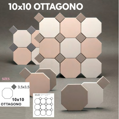Ce.Si ceramica Ottagono 10 плитка для підлоги